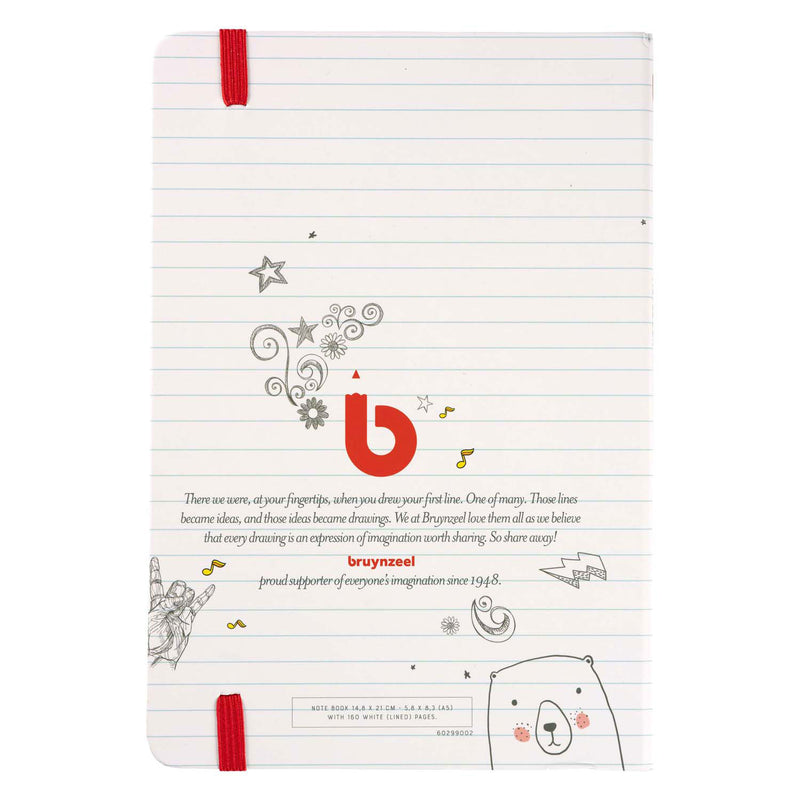 Load image into Gallery viewer, Bruynzeel notitieboek a5 80 g m 160 pagina's
