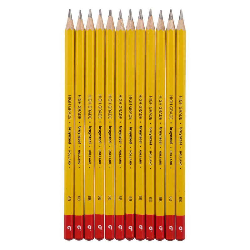 Load image into Gallery viewer, Bruynzeel burotek 6b grafietpotlood
