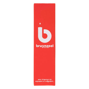 Bruynzeel hb grafietpotlood zwart rood