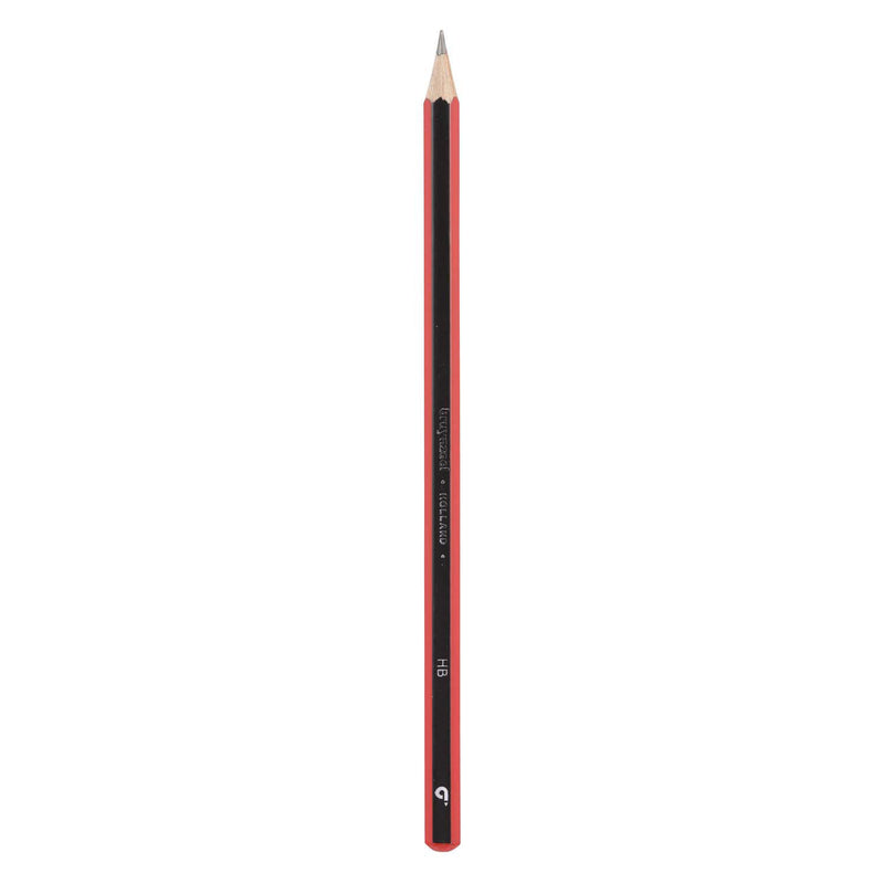 Load image into Gallery viewer, Bruynzeel hb grafietpotlood zwart rood

