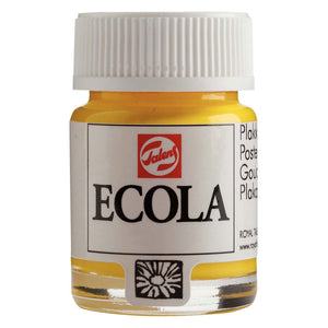 Bruynzeel ecola plakkaatverf fles 16ml geel 200