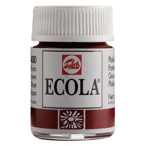 Bruynzeel ecola plakkaatverf fles 16ml brown 400