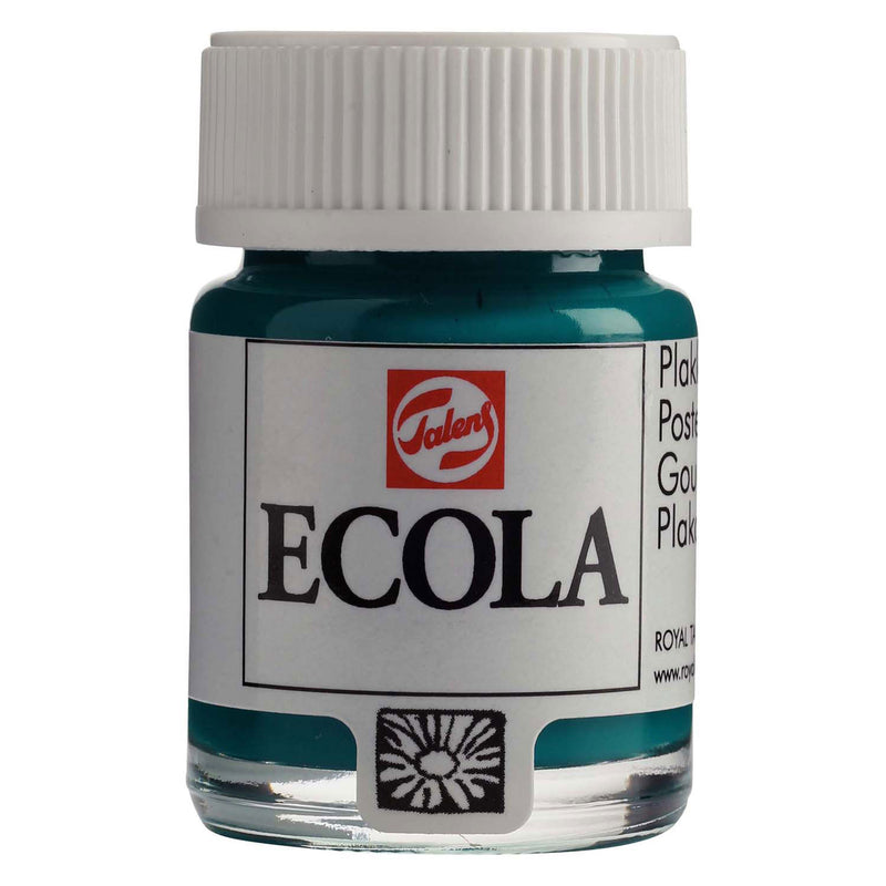 Load image into Gallery viewer, Bruynzeel ecola plakkaatverf fles 16ml donkergroen 602
