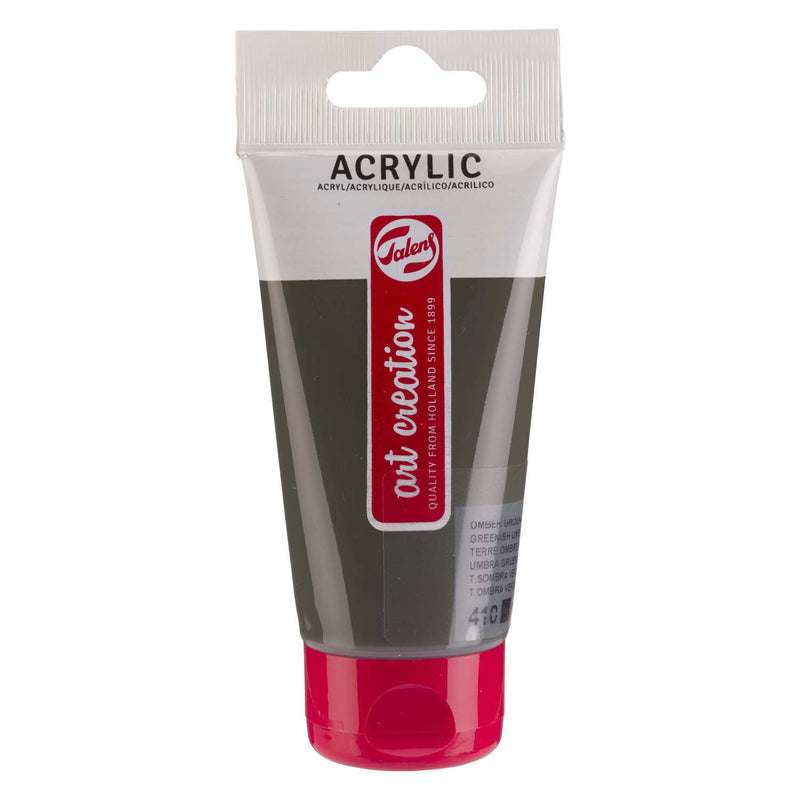 Load image into Gallery viewer, Talens art creation acrylverf tube 75ml omber groenachtig
