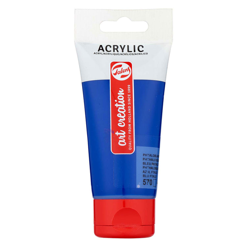 Load image into Gallery viewer, Talens art creation acrylverf tube 75ml phtaloblauw 570
