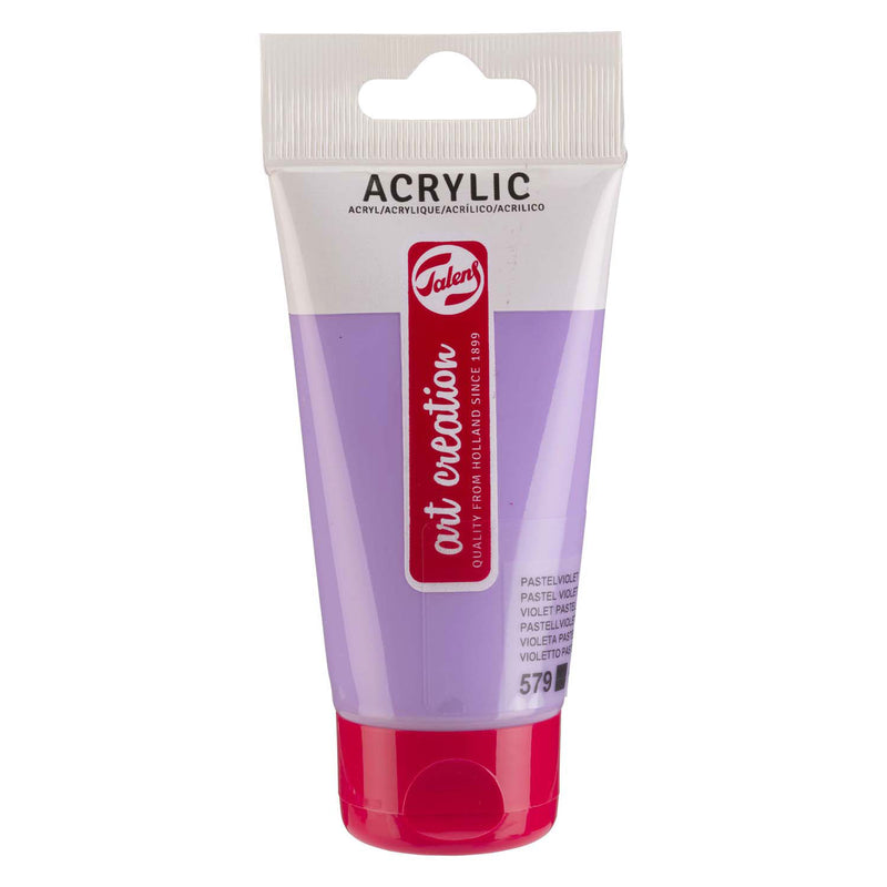 Load image into Gallery viewer, Talens art creation acrylverf tube 75ml pastelviolet 579
