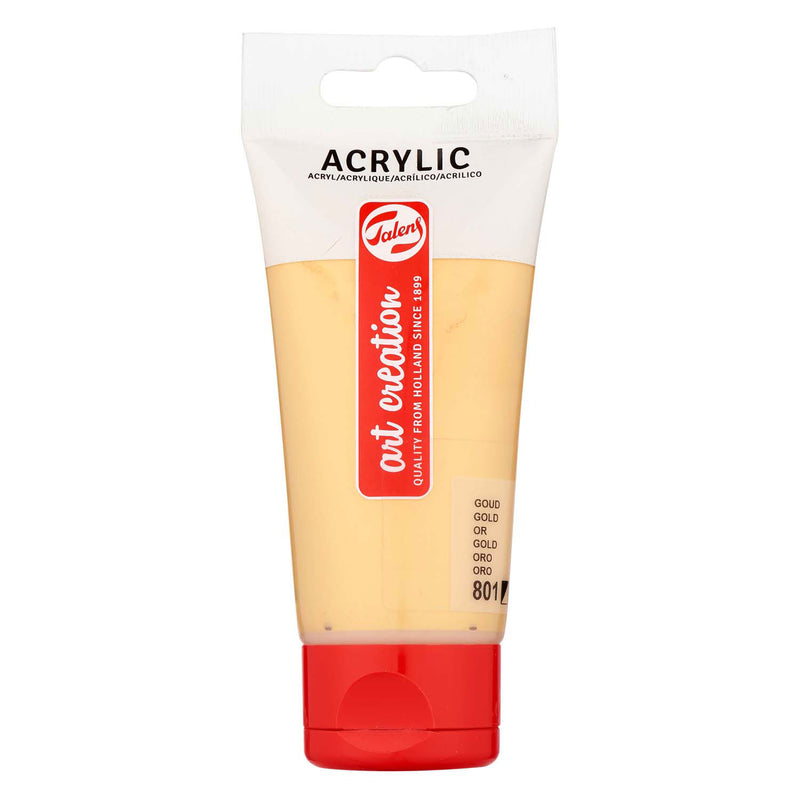 Load image into Gallery viewer, Talens art creation acrylverf tube 75ml goud 801

