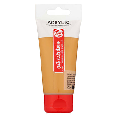 Talens art creation acrylverf tube 75ml sienna naturel 234