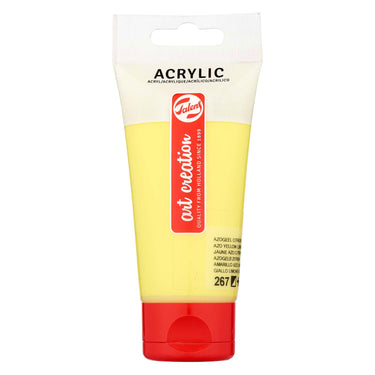 Talens art creation acrylverf tube 75ml azogeel citroen 267