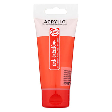 Talens art creation acrylverf tube 75ml naftolrood licht
