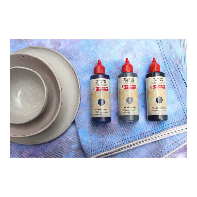 Load image into Gallery viewer, Talens art creation tie-dye set zwart, 3x85 ml
