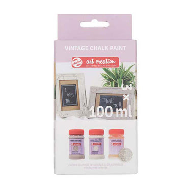 Talens art creation vintage set 2 beiges en craquel