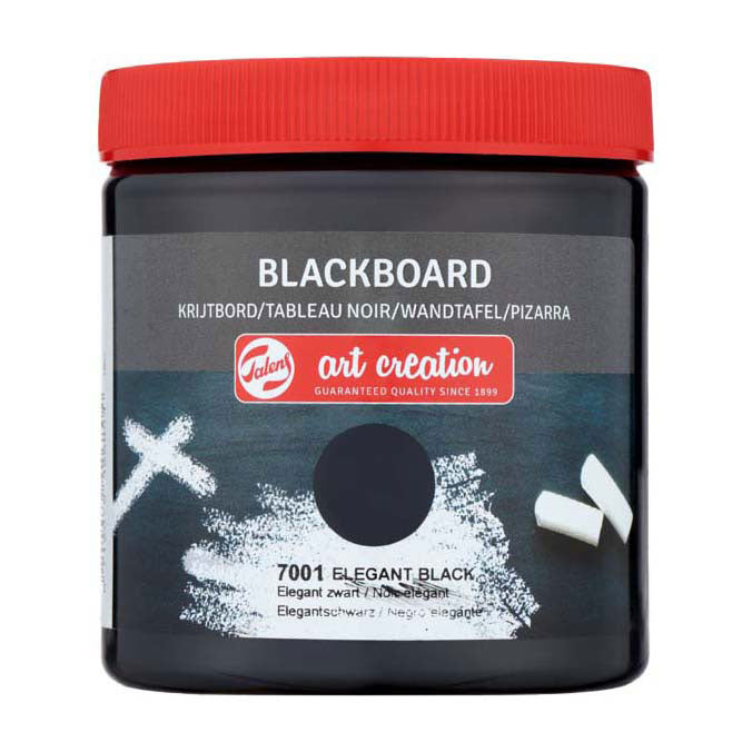 Load image into Gallery viewer, Talens art creation krijtbord pot 250ml elegant zwart 7001
