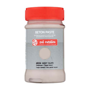 Talens art creation beton pasta pot 100ml dieptaupe 4024