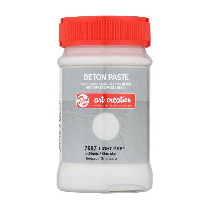 Load image into Gallery viewer, Talens art creation beton pasta pot 100ml lichtgrijs 7507
