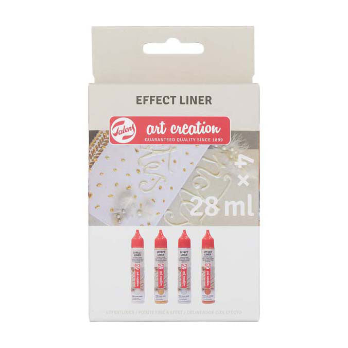 Load image into Gallery viewer, Talens art creation effektliner set 4x28ml standaardparel
