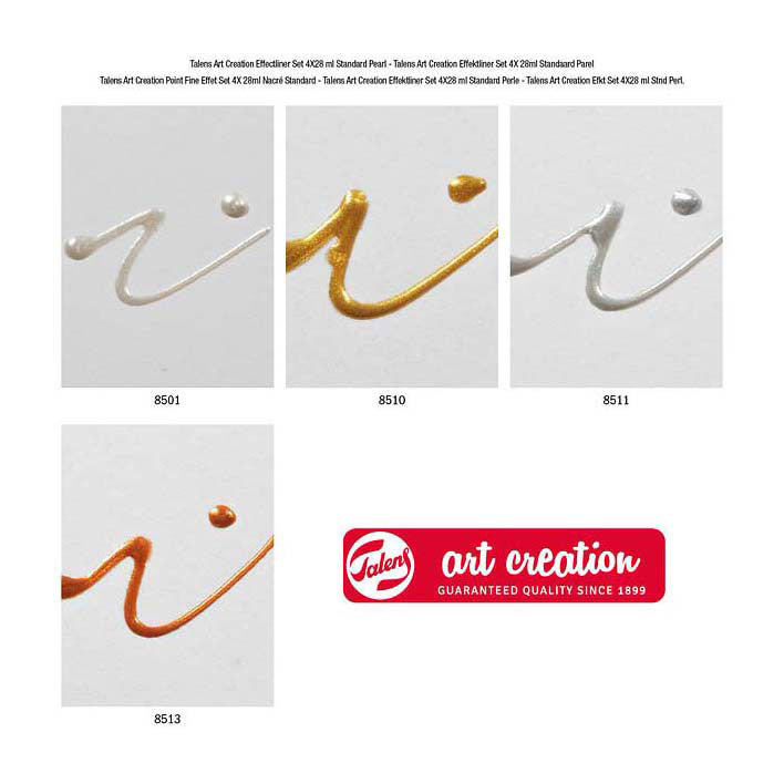 Load image into Gallery viewer, Talens art creation effektliner set 4x28ml standaardparel
