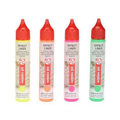 Load image into Gallery viewer, Talens art creation effektliner set 4x28ml neon
