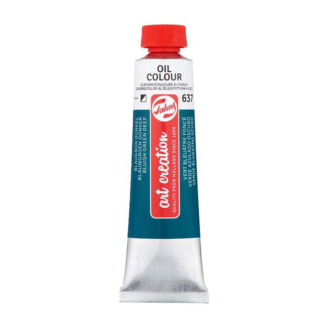 Load image into Gallery viewer, Talens art creation olieverf tube 40ml blauwgroen donker
