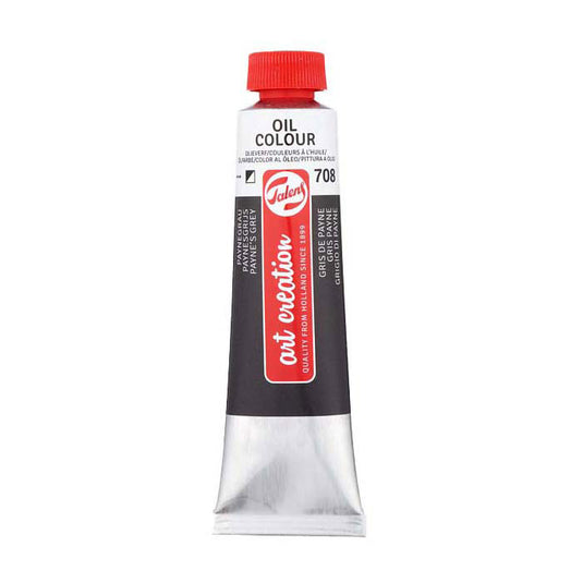 Talens art creation olieverf tube 40ml paynesgrijs 708