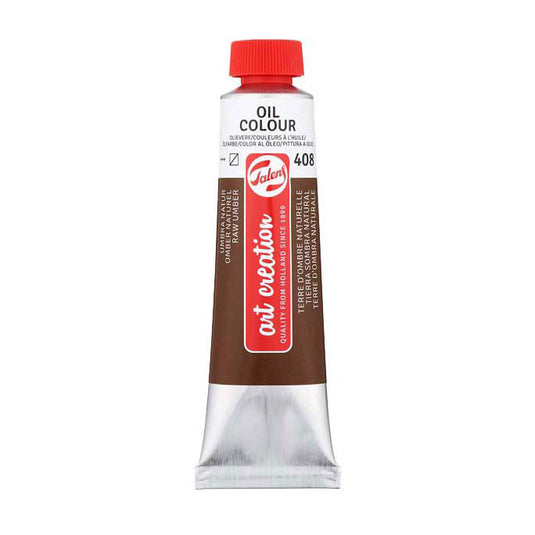 Talens art creation olieverf tube 40ml omber naturel 408
