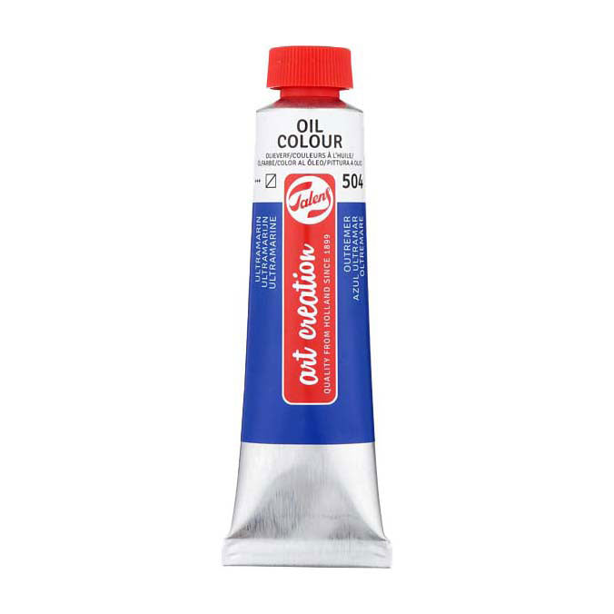 Load image into Gallery viewer, Talens art creation olieverf tube 40ml ultramarijn 504
