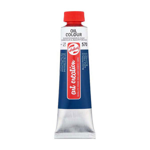 Talens art creation olieverf tube 40ml phtaloblauw 570