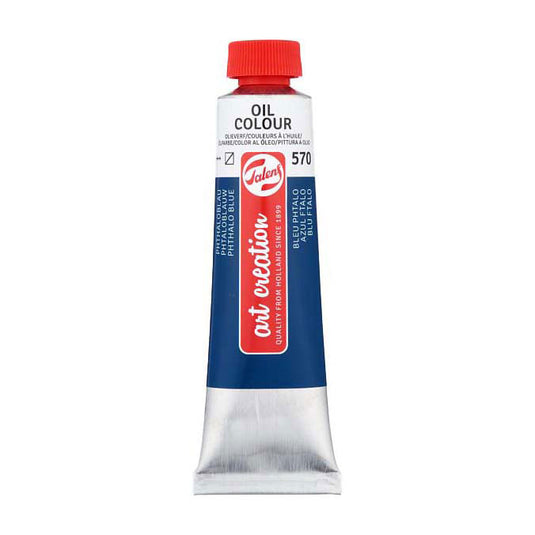 Talens art creation olieverf tube 40ml phtaloblauw 570
