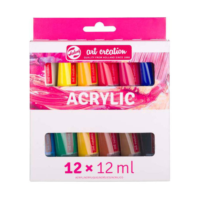 Afbeelding laden in galerijviewer, Talens art creation acrylverf set | 12 x 12 ml

