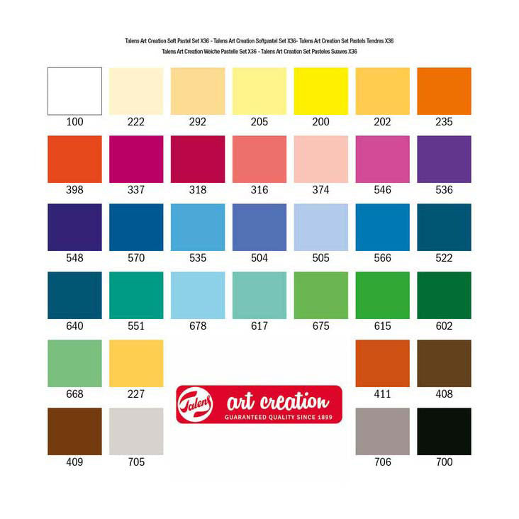 Afbeelding laden in galerijviewer, Talens art creation softpastel set 36

