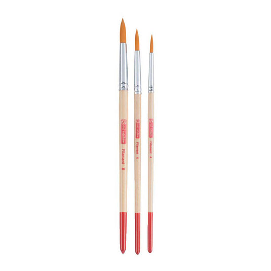Talens art creation aquarelpenselenset v 3 rond - polyester