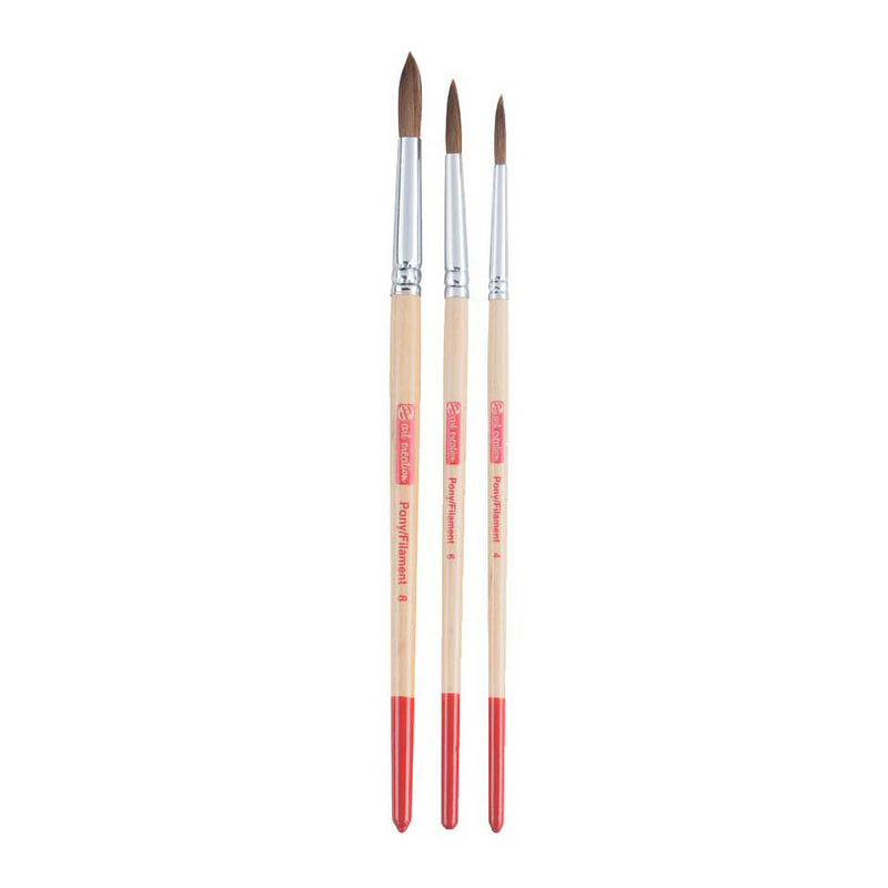 Load image into Gallery viewer, Talens art creation aquarelpenselensetv3 rond pony polyester
