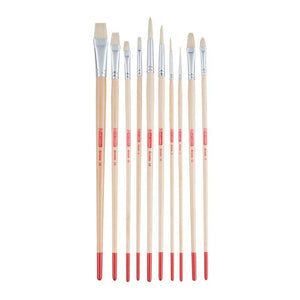 Talens art creation olie acrylpenselenset v 10 - varkenshaar