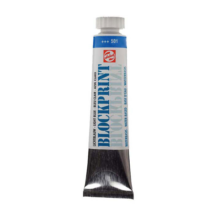 Talens blockprint tube 20ml lichtblauw 501