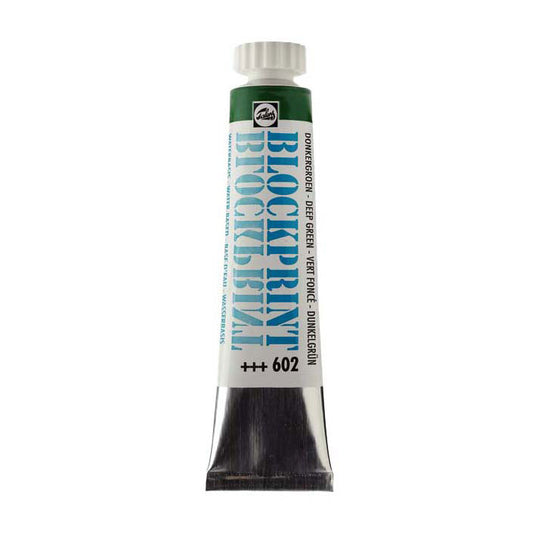 Talens blockprint tube 20ml donkergroen 602
