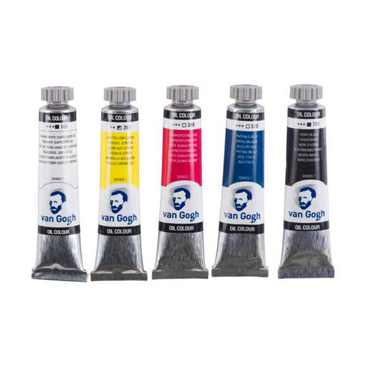 Van gogh olieverf primaire mengset, 5x20ml