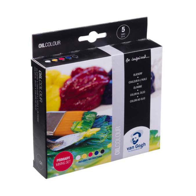 Afbeelding laden in galerijviewer, Bruynzeel van gogh olieverf primaire mengset, 5x20ml
