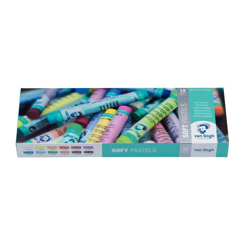 Load image into Gallery viewer, Bruynzeel van gogh softpastels starterset met 12 kleuren
