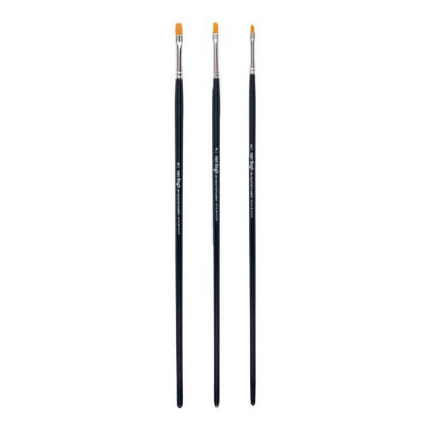 Load image into Gallery viewer, Bruynzeel van gogh penseel voor olie- en acrylverf, 3 stuks s294 nr. 2-4-6
