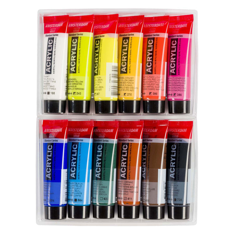 Load image into Gallery viewer, Bruynzeel amsterdam standard series acrylverf landschap set 20ml, 12dlg.
