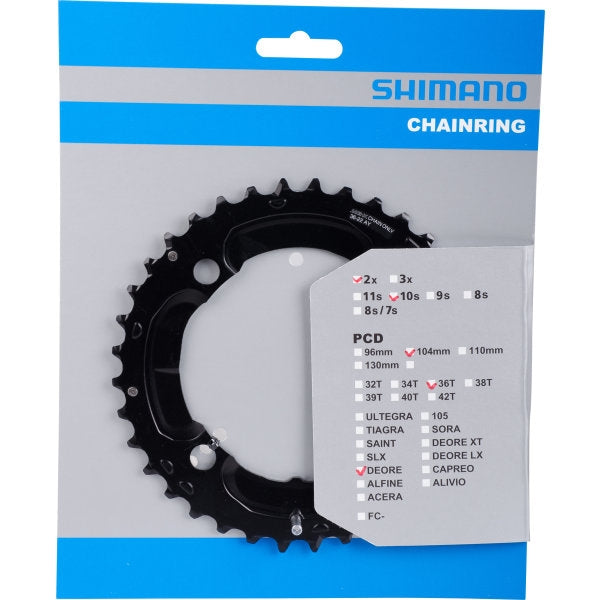 Kettingblad 36T Shimano Deore FC-M617