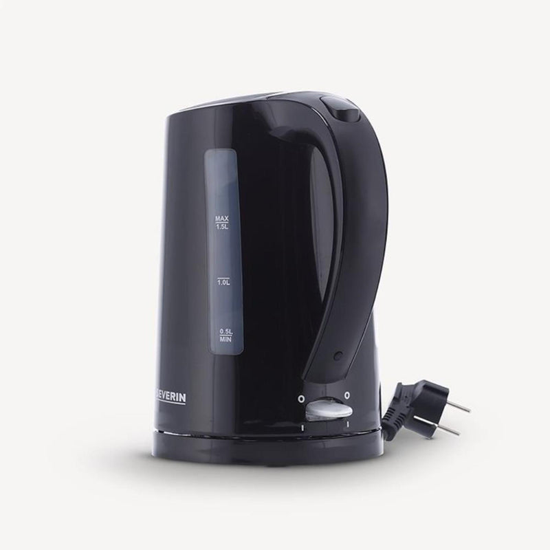 Load image into Gallery viewer, Severin waterkoker zwart 1,5l 2200w
