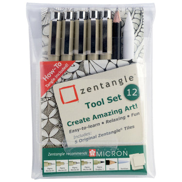 Sakura zentangle tool set - 12-delig