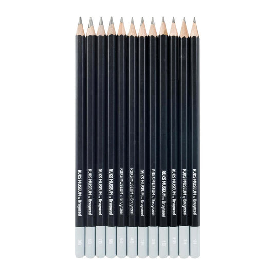 Bruynzeel Rijksmuseum Grafietpotloden, 12st.