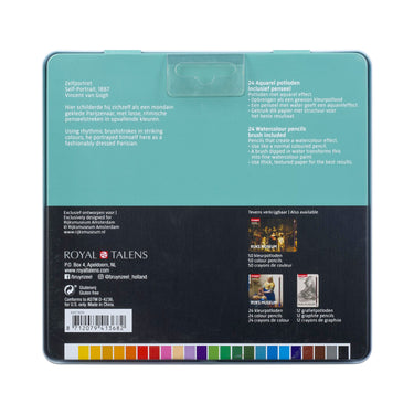 Van gogh aquarelpotloden | 24 stuks
