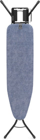 Brabantia strijkplank a - voor strijkijzer- 110 x 30 cm - denim blue