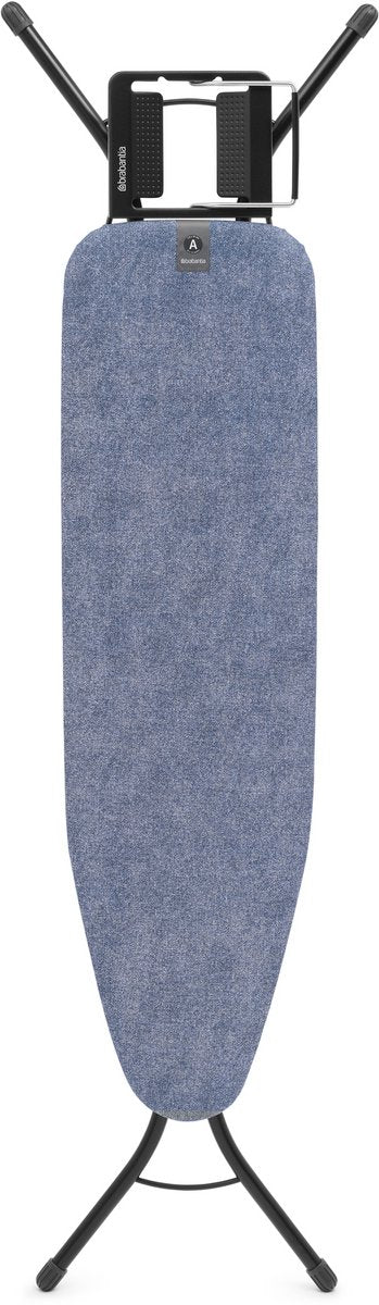 Brabantia strijkplank a - voor strijkijzer- 110 x 30 cm - denim blue