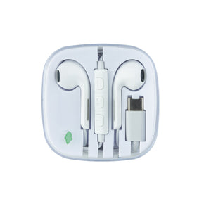 Greenmouse green mouse oordopjes usb-c wit (5 stuks)