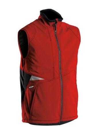Dassy bodywarmer fusion rood zwart xl