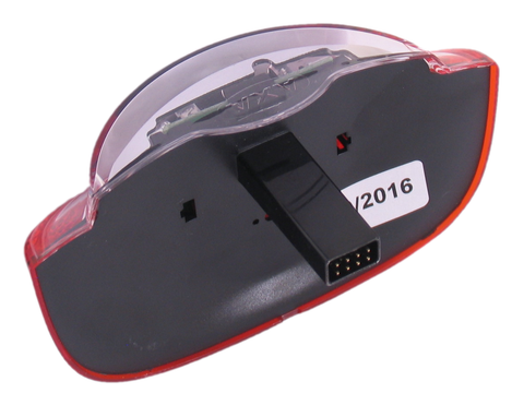 Gazelle Innergy achterlicht rood, transparant, led, 115x65mm, fietsaccu, geschikt voor Innergy e-bikes